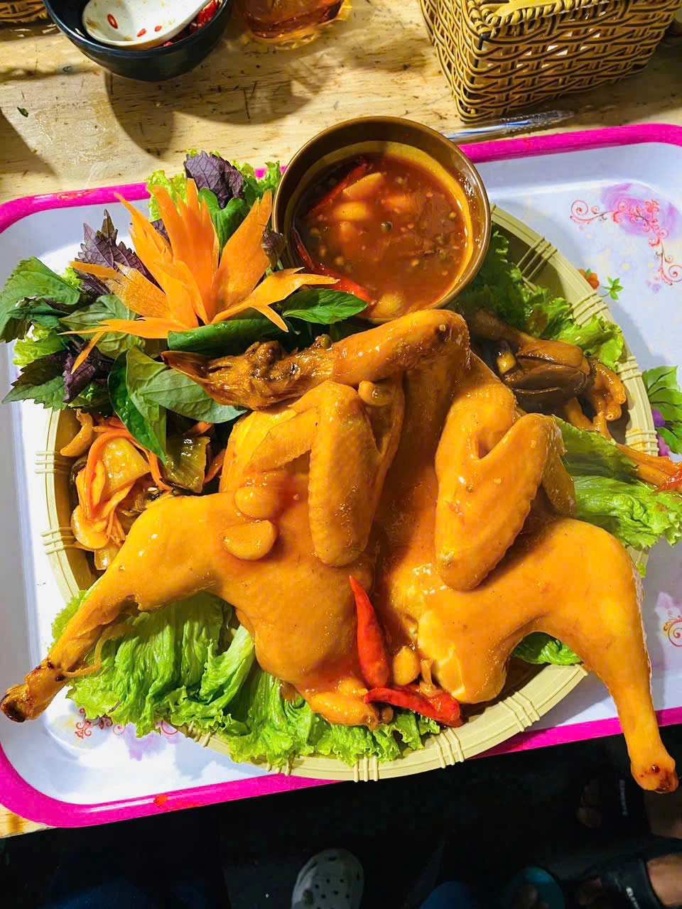 Gà Hấp Mắm Nhĩ - 鱼露蒸